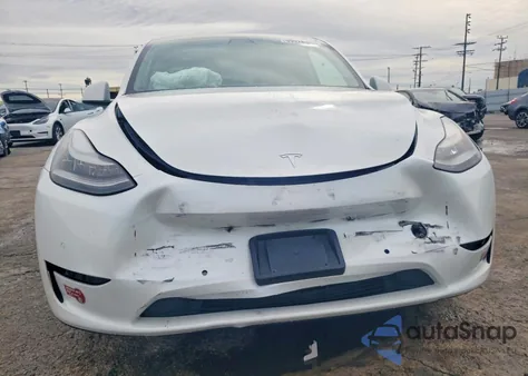 2020 Tesla Model Y из США, поврежденный, VIN 5YJYGDEE4LF059651